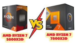 AMD Ryzen 7 5800x3d vs 7800x3d