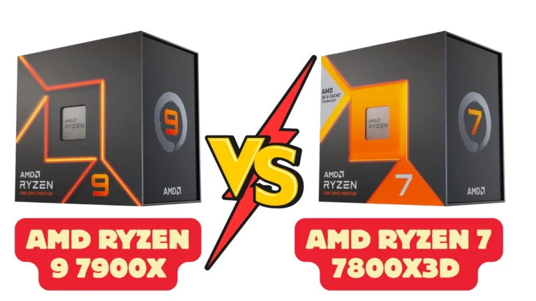 AMD Ryzen 9 7900X vs AMD Ryzen 7 7800X3D